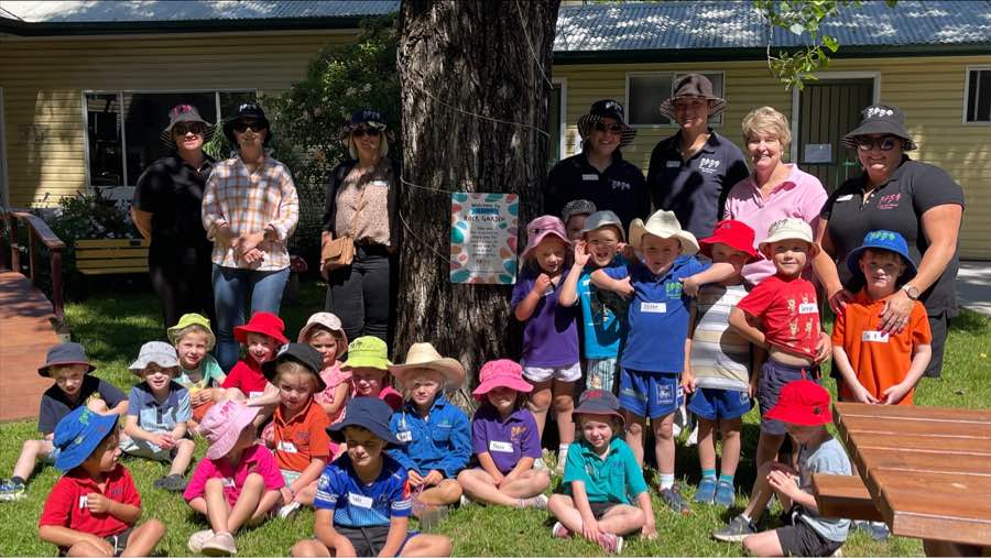 Community involvement at the Scone & District Pre-School in NSW.